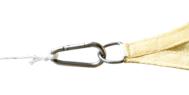 Tenda Vela da Giardino Quadrata 3,6x3,6 m  Beige