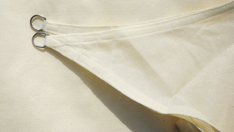 Tenda Vela da Giardino Quadrata 3,6x3,6 m  Beige