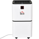 Deumidificatore 2L Massimo 25m2 Capacità 11,2L/24h 178W  Bianco