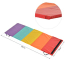 Tappetino Fitness Pieghevole 195x76x3 cm in EPE e PVC    Multicolore