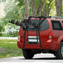 Portabici Posteriore da Auto in Acciaio per Trasporto di Max 3 Bici  Nero