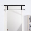 Barra Trazioni a Parete in Acciaio Max 110Kg 102x35x25 cm  Nero