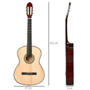 Chitarra Classica Corde in Nylon con Accessori e Ricambi  
