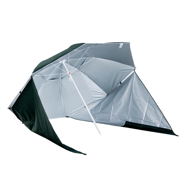prezzo Tente Parasol Ø2,1 m Mât Ø25 mm en Métal Vert Foncé