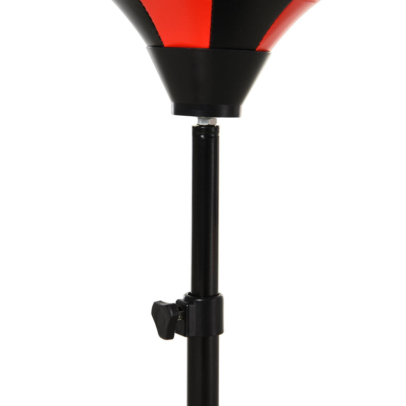 Set Boxe per Bambini con Punchingball e Guantoni   Nero e Rosso