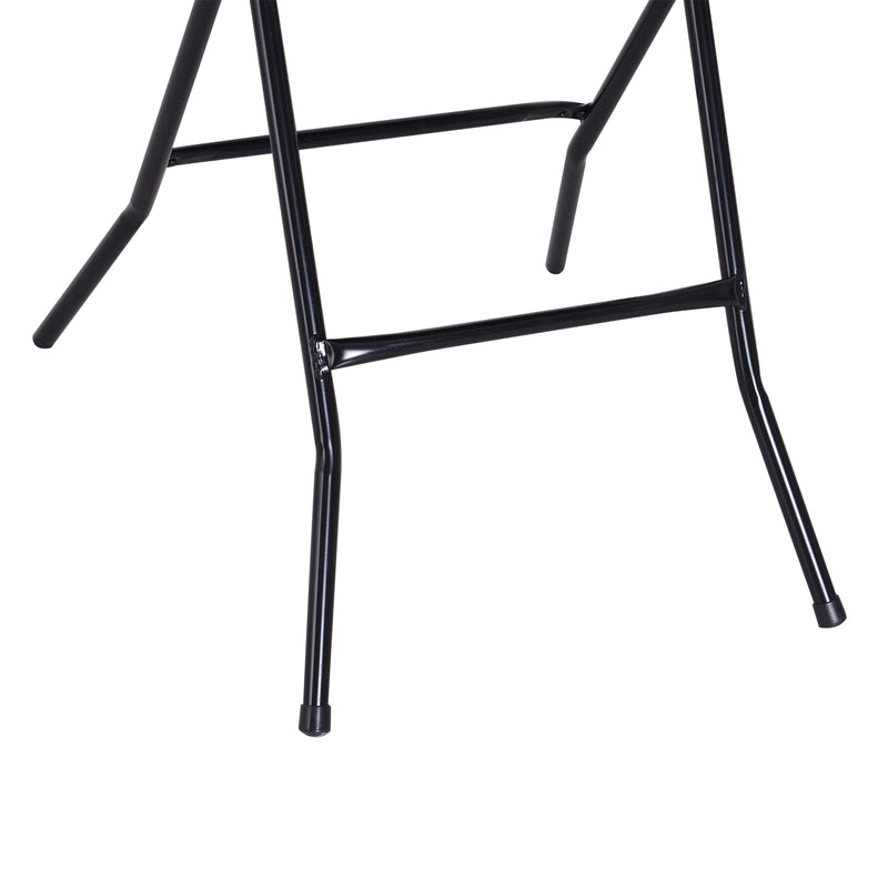 Tavolino Pieghevole da Giardino 60x60x74 cm  Marrone