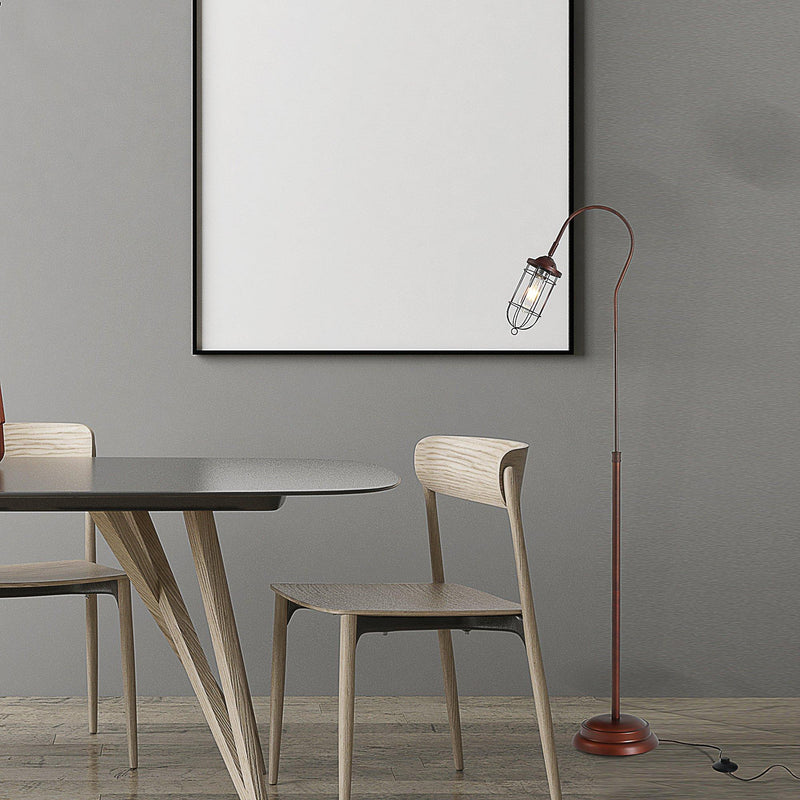 Lampada da Terra Vintage in Metallo Ø25x157 cm  Bronzo