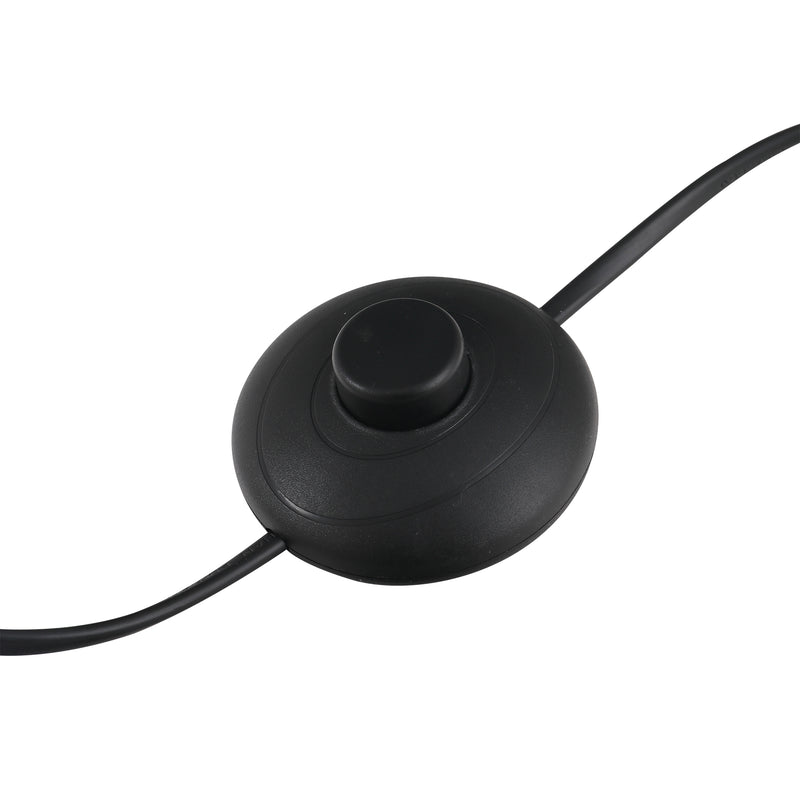 Lampada da Terra in Acciaio Colore Legno Ø38x160 cm 