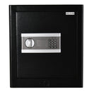 Cassaforte a Mobile Digitale a Batteria in Acciaio 38x31x42,7 cm  Nero