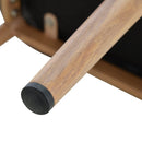 Set 2 Sedie imbottite in Acciaio e Poliestere 45x57,5x87,5 cm  Rosse