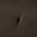 Divano Letto 2 Posti in Tessuto 170x76x72,5 cm  Marrone