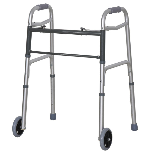 acquista Déambulateur pliant en aluminium avec roues