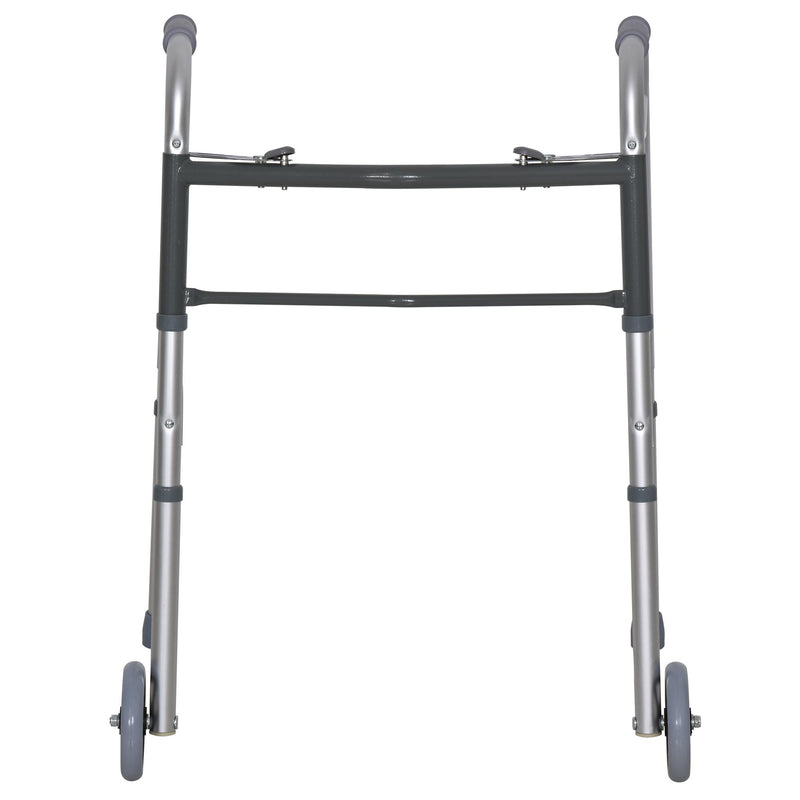 Deambulatore Pieghevole in Alluminio con Ruote 