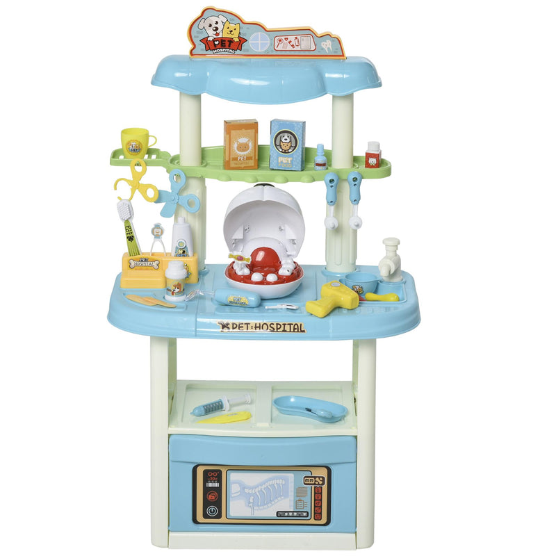 Set Dentista Veterinario Giocattolo per Bambini con 43 Accessori 