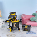 Banco da Lavoro con 60 Attrezzi per Bambini   Giallo e Nero