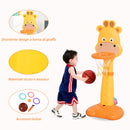 Canestro per Bambini Giraffa con Accessori   Giallo e Arancione