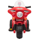 Moto Elettrica Police per Bambini 6V   Rossa