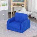 Poltroncina Letto per Bambini 51x45x38 cm  Blu