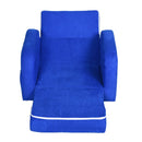 Poltroncina Letto per Bambini 51x45x38 cm  Blu
