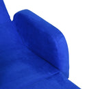 Poltroncina Letto per Bambini 51x45x38 cm  Blu