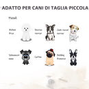 Cuccia Rialzata per Gatti e Cani 63,5x43x24,5 cm  Blu