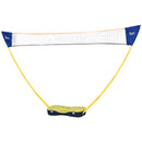 Set da Badminton Tennis Portatile per Adulti e Bambini con Racchette e Accessori  Giallo e Blu