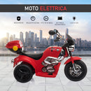 Moto Elettrica per Bambini 6V Rossa