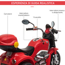 Moto Elettrica per Bambini 6V Rossa