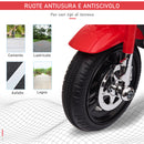 Moto Elettrica per Bambini 6V Rossa