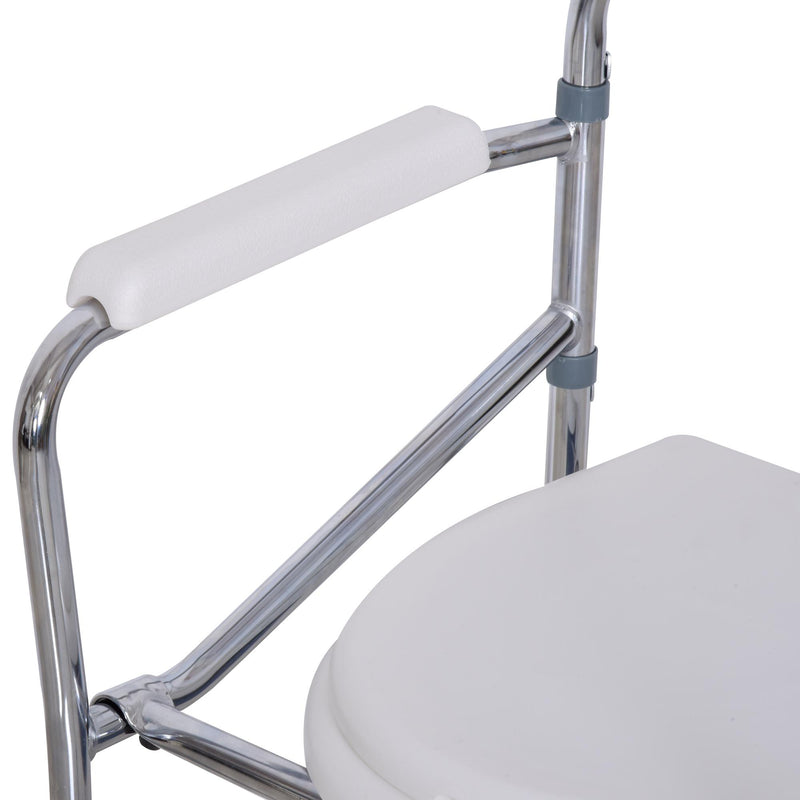 Sedia a Rotelle Impermeabile con WC Rimovibile  