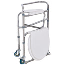 Sedia a Rotelle Impermeabile con WC Rimovibile  