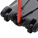 Canestro da Basket da Esterno con Supporto e Altezza Regolabile in Acciaio  