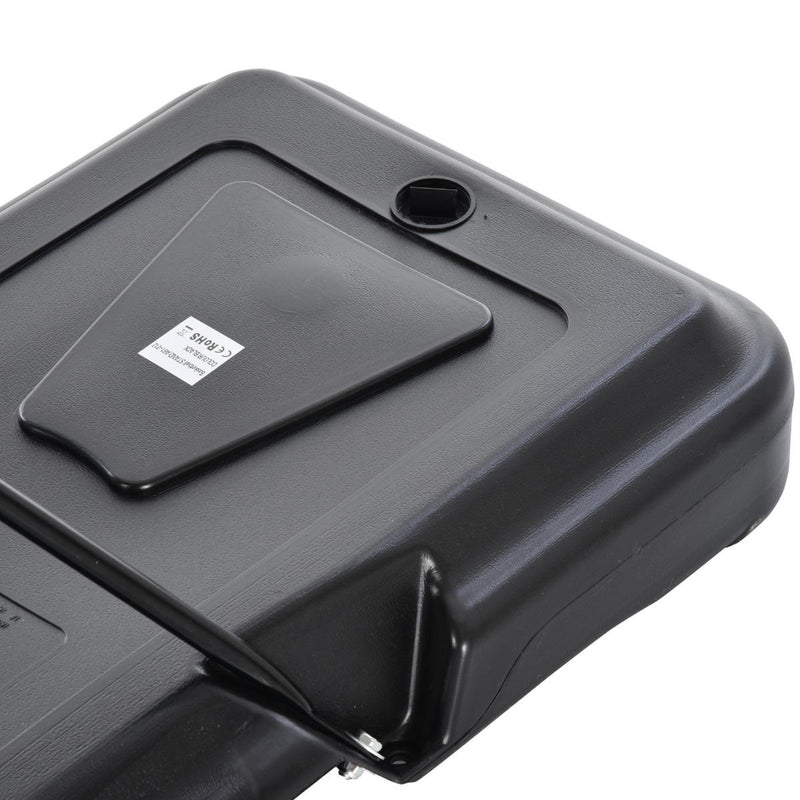 Canestro da Basket da Esterno con Supporto e Altezza Regolabile in Acciaio  