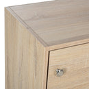 Mobili Alto Soggiorno 3 Ripiani 3 Ante 45x34x100 cm in Truciolare 