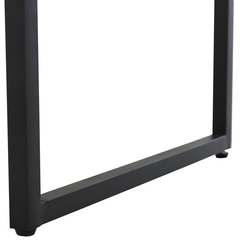 Scrivania da Ufficio Porta PC 1 Cassetto 110x45x76 cm in Acciaio 