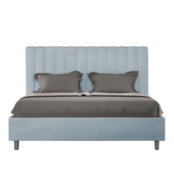 Letto Matrimoniale Agueda Azzurro Varie Misure prezzo