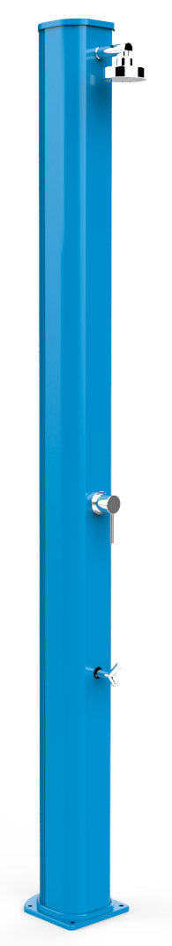 online Doccia Solare da Giardino 40L Miscelatore e Lavapiedi Arkema Big Jolly Blu