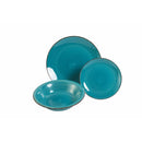 Servizio Piatti 12 Pezzi  in Gres Dipinto a Mano VdE Tivoli 1996 Baita