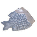 Set 2 Contenitori Decorativo Pesci 20x12,5 H 11,5 cm