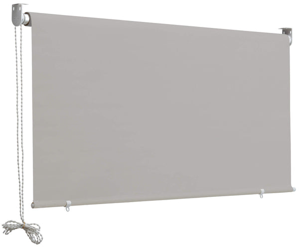 prezzo Auvent déroulant 2,5x1,5m en polyester gris cendre