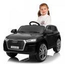 Macchina Elettrica per Bambini 12V con Licenza Audi Q5 Nera