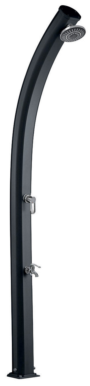 Douche Solaire de Jardin 33L Anthracite Mitigeur et Lave pieds sconto