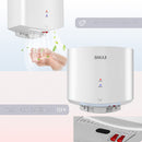 Asciugamani Elettrico a Parete Automatico per Bagno 1400W Aria Fredda e Calda Bianco      