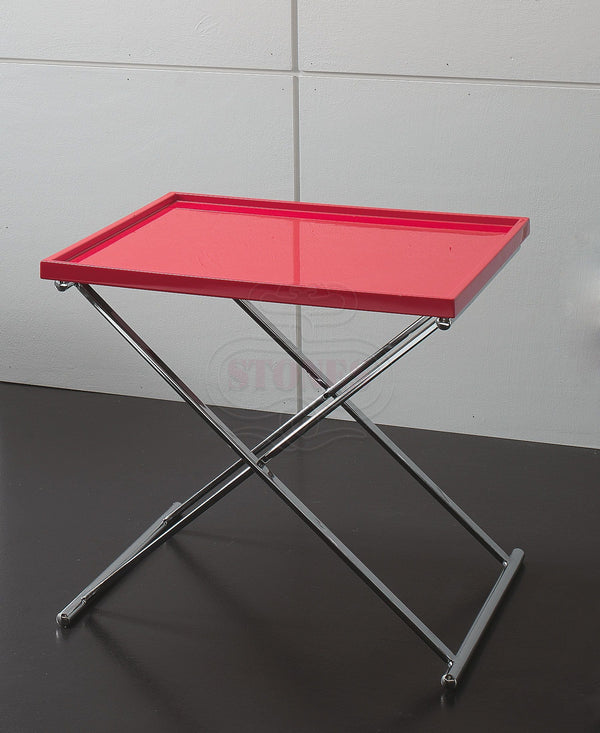 Table Basse Pliante, Dessus Jazz Rouge/Plateau Amovible sconto