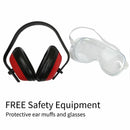 Cippatrice per Rami Ramoscelli e Foglie a Benzina 15HP 134x64x88 cm Blu