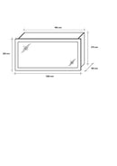 Mobile da Bagno sospeso HW07 Tabacco Chiaro TFT