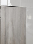 Mobile Porta TV 3 Ante 138x42x56 cm in Legno TFT Lipari Bianco e Pino