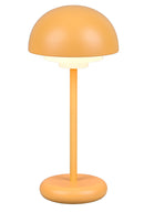 Lampada da Tavolo da Esterno a LED in Plastica Giallo Brillante