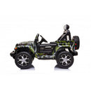 Macchina Elettrica per Bambini Fuoristrada Jeep Wrangler Rubicon 12V con Telecomando Mimetico
