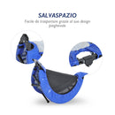 Trampolino Elastico Fitness Pieghevole Ø96.5x22.5 cm 